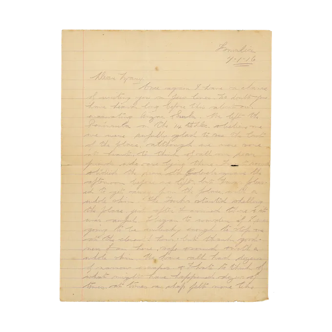Page 1 of this letter