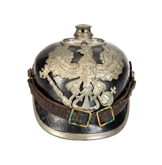 Prussian pickelhaube, 1914.
