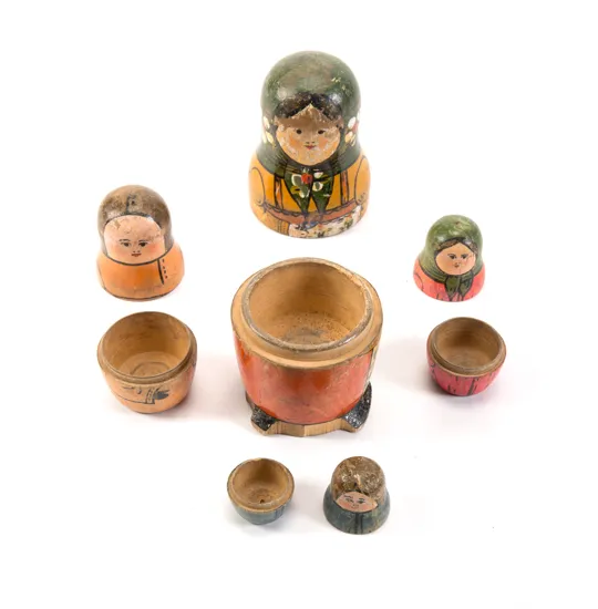 Russian dolls, pre-1917.