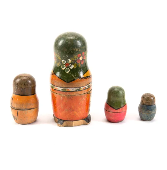 Russian dolls, pre-1917.