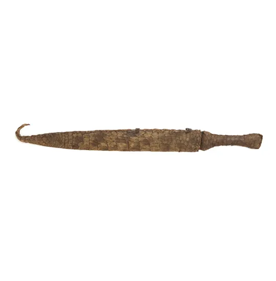 Dagger and sheath.