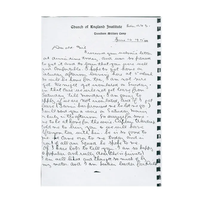 Page 1 of this letter