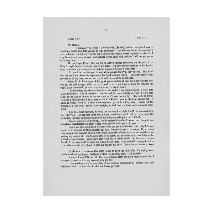 Page 1 of this letter